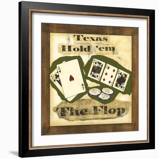 Hold 'em III-Jennifer Goldberger-Framed Art Print