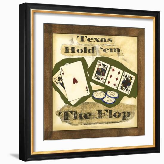 Hold 'em III-Jennifer Goldberger-Framed Art Print