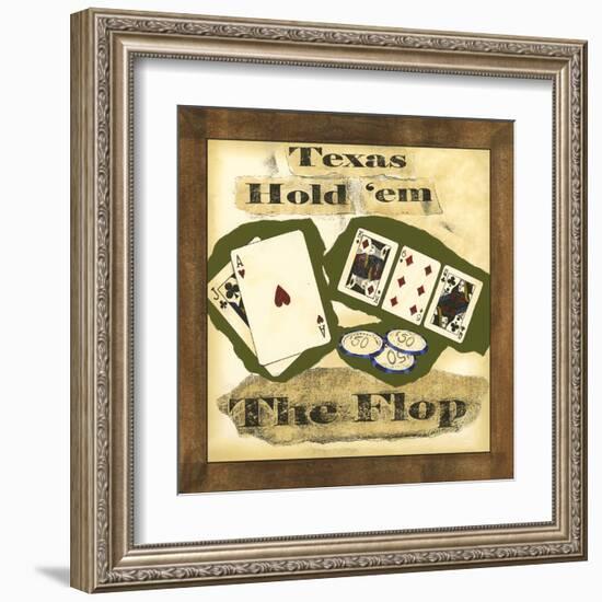 Hold 'em III-Jennifer Goldberger-Framed Art Print