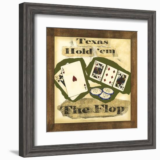 Hold 'em III-Jennifer Goldberger-Framed Art Print