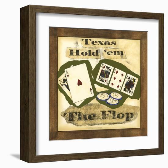 Hold 'em III-Jennifer Goldberger-Framed Art Print