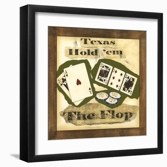 Hold 'em III-Jennifer Goldberger-Framed Art Print