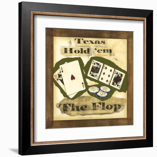 Hold 'em III-Jennifer Goldberger-Framed Art Print