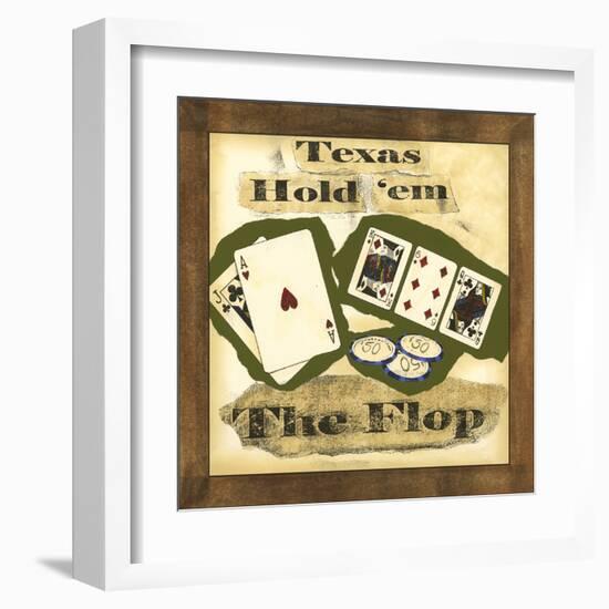 Hold 'em III-Jennifer Goldberger-Framed Art Print