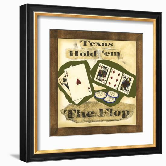 Hold 'em III-Jennifer Goldberger-Framed Art Print