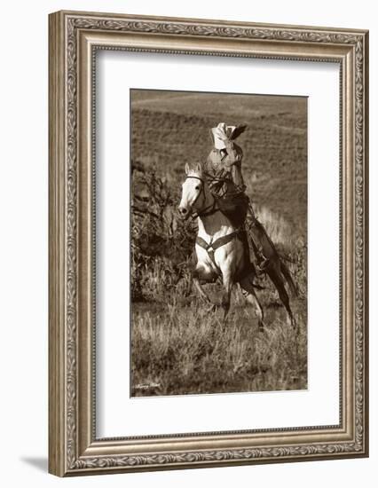 Hold On To Your Hat-Barry Hart-Framed Art Print