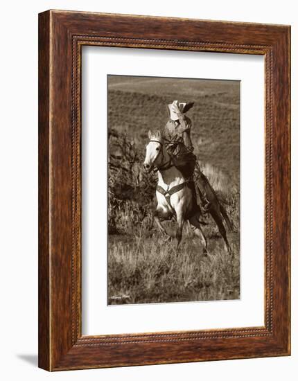 Hold On To Your Hat-Barry Hart-Framed Art Print