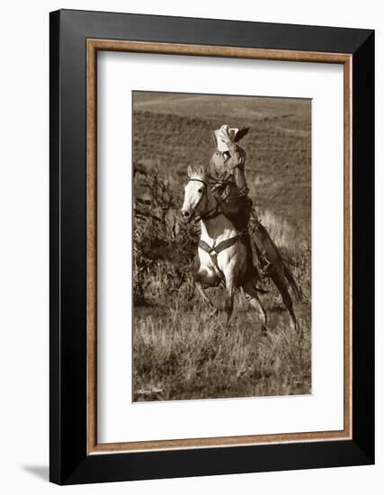 Hold On To Your Hat-Barry Hart-Framed Art Print