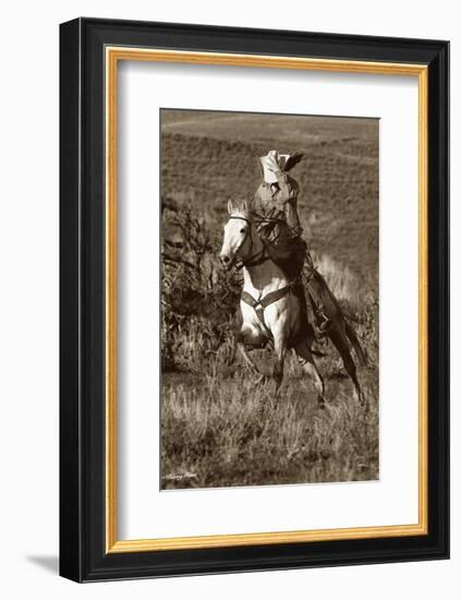 Hold On To Your Hat-Barry Hart-Framed Art Print