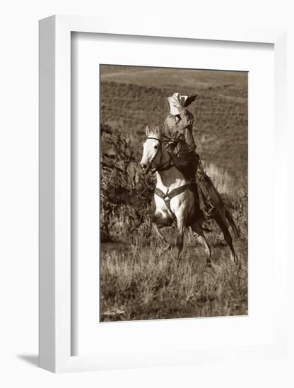 Hold On To Your Hat-Barry Hart-Framed Art Print