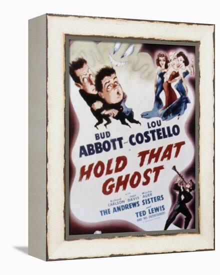 Hold That Ghost, Bud Abbott, Lou Costello, The Andrews Sisters, Ted Lewis, 1941-null-Framed Stretched Canvas