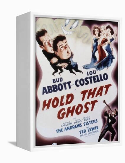 Hold That Ghost, Bud Abbott, Lou Costello, The Andrews Sisters, Ted Lewis, 1941-null-Framed Stretched Canvas