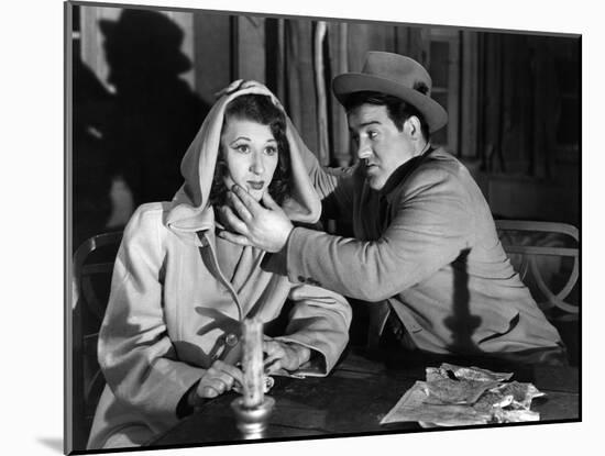 Hold That Ghost, Joan Davis, Lou Costello, 1941-null-Mounted Photo