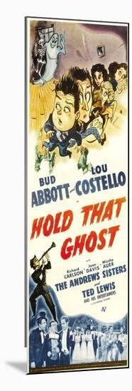 Hold That Ghost, Lou Costello, Bud Abbott, Andrews Sisters, 1941-null-Mounted Art Print