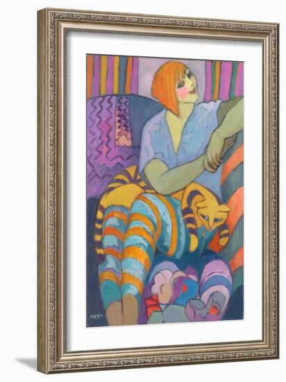 Hold That Tiger-Jeanette Lassen-Framed Giclee Print