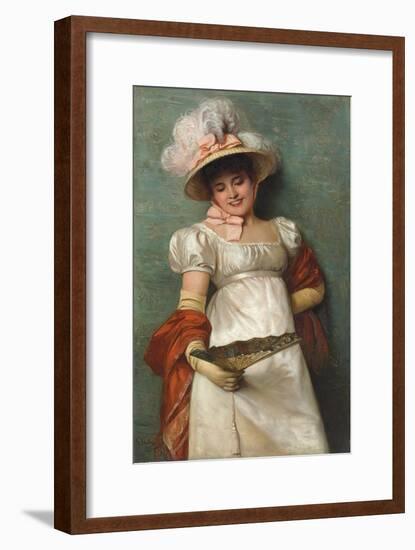 Holde Maid (A Fair Maiden)-Giovanni Costa-Framed Giclee Print