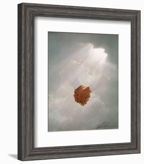 Holding Hands-Danny Hahlbohm-Framed Art Print