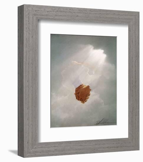 Holding Hands-Danny Hahlbohm-Framed Art Print