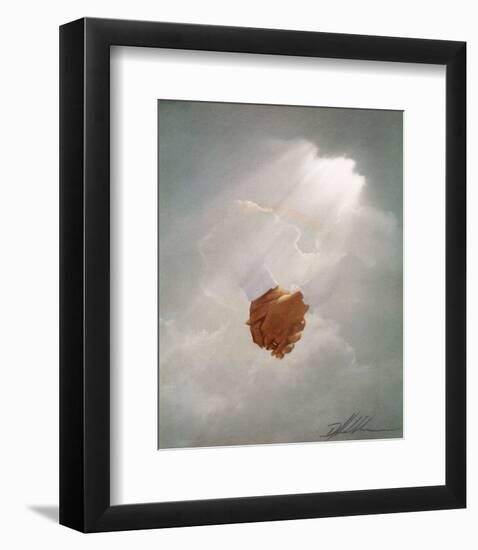 Holding Hands-Danny Hahlbohm-Framed Art Print