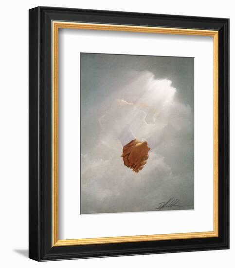 Holding Hands-Danny Hahlbohm-Framed Art Print