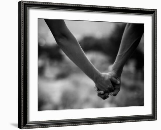 Holding Hands-Kevin Lange-Framed Photographic Print