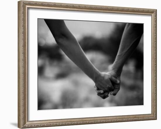 Holding Hands-Kevin Lange-Framed Photographic Print