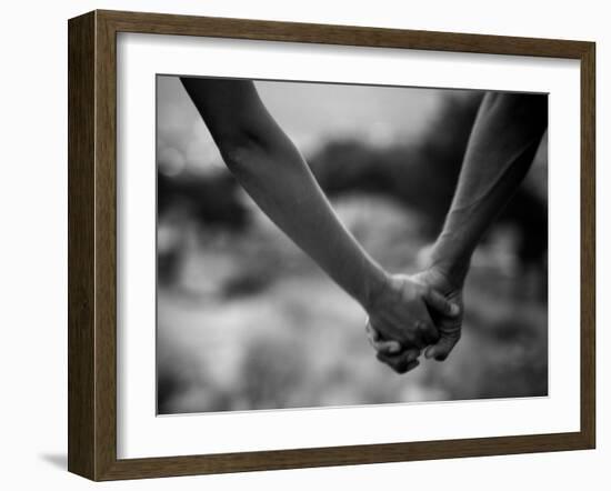 Holding Hands-Kevin Lange-Framed Photographic Print