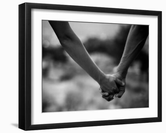 Holding Hands-Kevin Lange-Framed Photographic Print