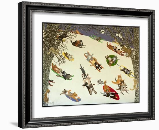 Holding On, 2011-Pat Scott-Framed Giclee Print