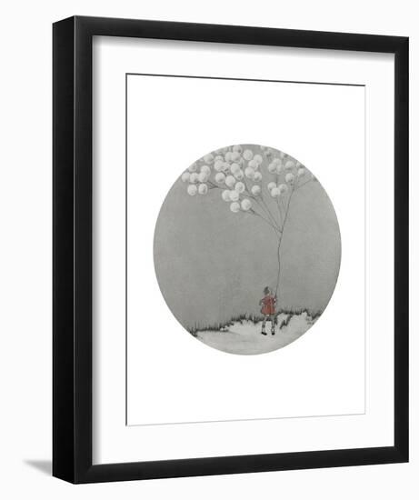 Holding On-Kara Smith-Framed Art Print