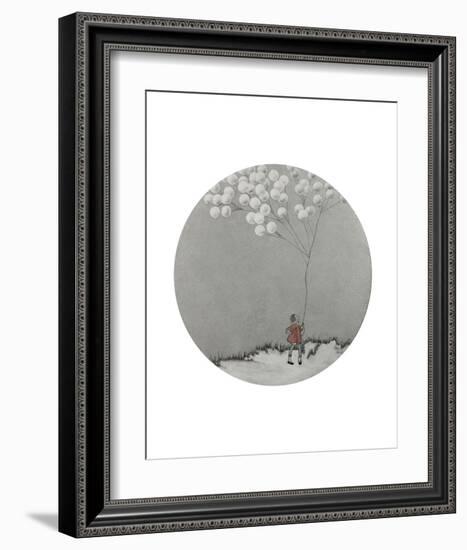 Holding On-Kara Smith-Framed Art Print