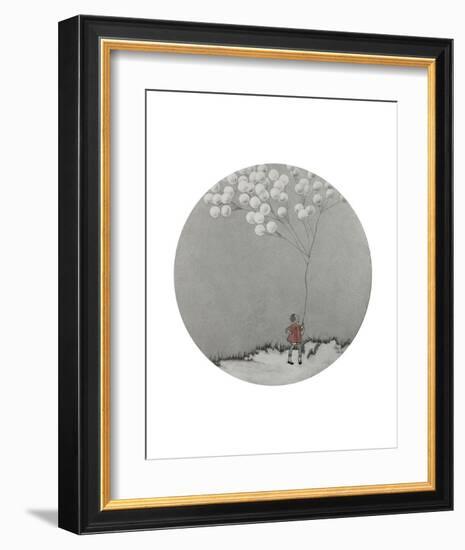 Holding On-Kara Smith-Framed Art Print