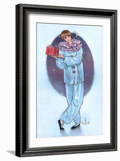 Holding Present-Judy Mastrangelo-Framed Giclee Print