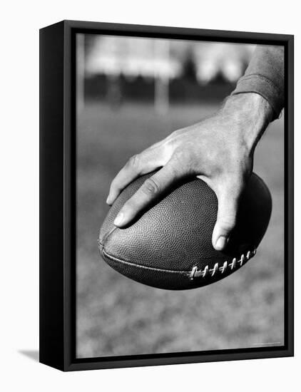 Holding the Football is Player Paul Dekker of Michigan State-Joe Scherschel-Framed Premier Image Canvas