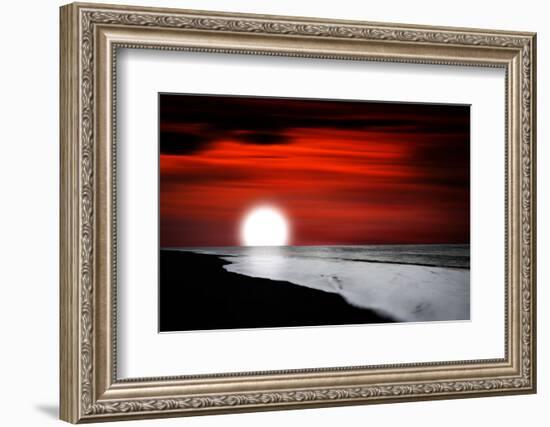 Holding Up-Philippe Sainte-Laudy-Framed Photographic Print