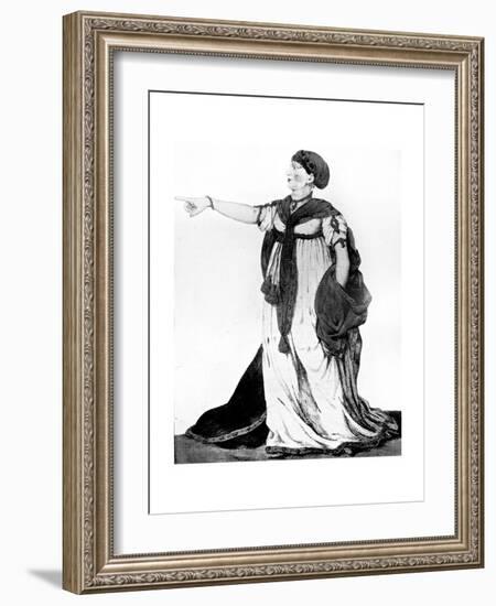 Holdl! - Pizarro - Hear Me! If Not Always Justly, at Least Act Always Greatly, 1799-Robert Dighton-Framed Giclee Print