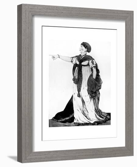 Holdl! - Pizarro - Hear Me! If Not Always Justly, at Least Act Always Greatly, 1799-Robert Dighton-Framed Giclee Print