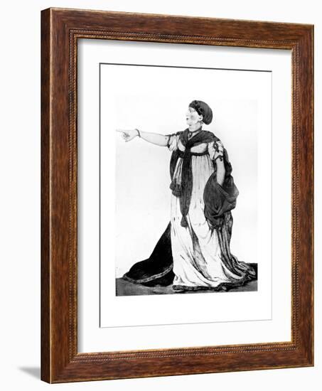 Holdl! - Pizarro - Hear Me! If Not Always Justly, at Least Act Always Greatly, 1799-Robert Dighton-Framed Giclee Print