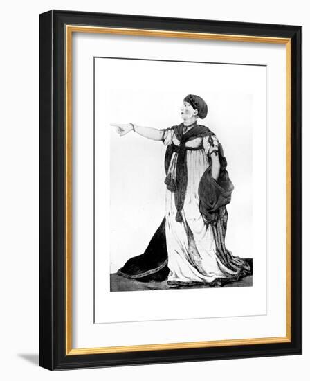 Holdl! - Pizarro - Hear Me! If Not Always Justly, at Least Act Always Greatly, 1799-Robert Dighton-Framed Giclee Print