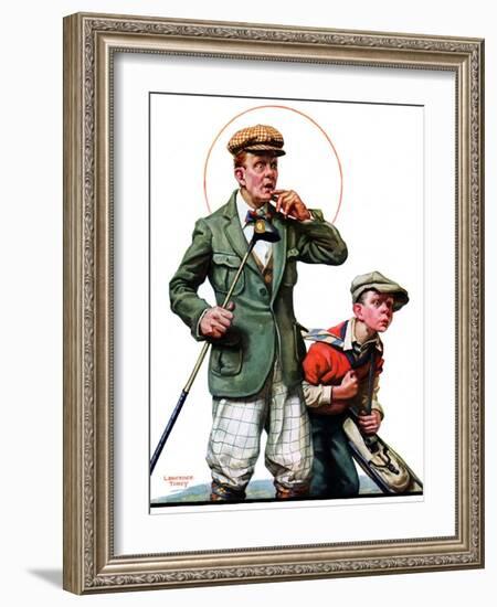 "Hole in One,"September 11, 1926-Lawrence Toney-Framed Giclee Print