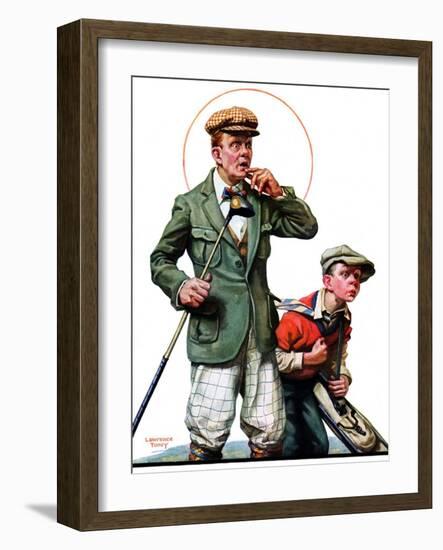 "Hole in One,"September 11, 1926-Lawrence Toney-Framed Giclee Print