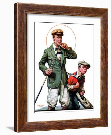 "Hole in One,"September 11, 1926-Lawrence Toney-Framed Giclee Print