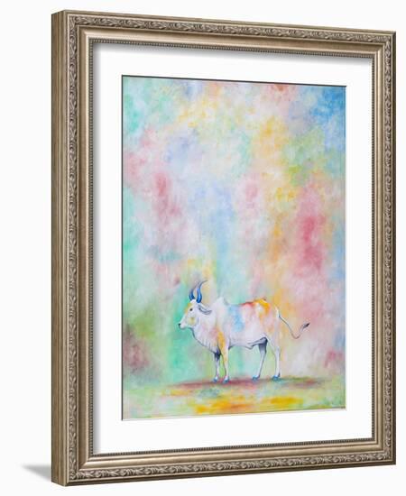 Holi Cow, 2014-Rebecca Campbell-Framed Giclee Print