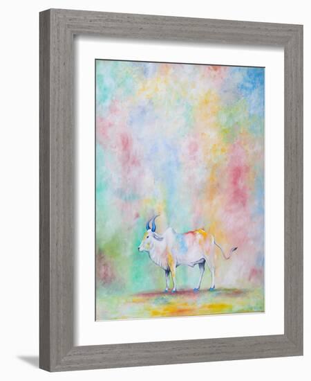 Holi Cow, 2014-Rebecca Campbell-Framed Giclee Print