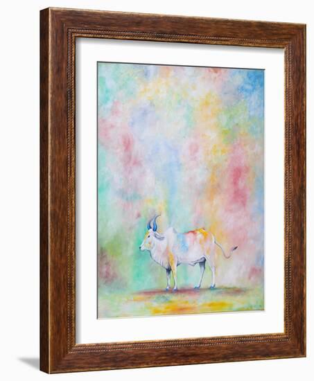 Holi Cow, 2014-Rebecca Campbell-Framed Giclee Print