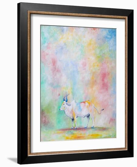 Holi Cow, 2014-Rebecca Campbell-Framed Giclee Print