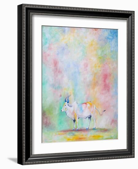 Holi Cow, 2014-Rebecca Campbell-Framed Giclee Print