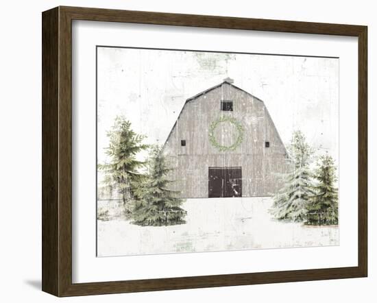 Holiday Barn-Katie Pertiet-Framed Art Print