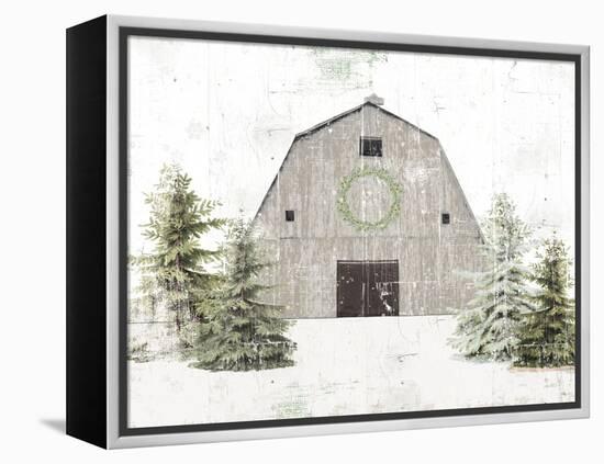 Holiday Barn-Katie Pertiet-Framed Stretched Canvas
