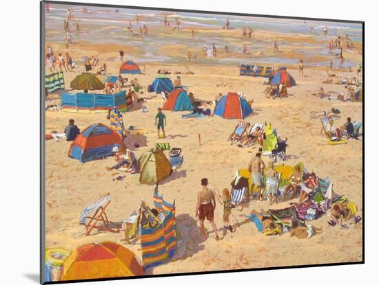Holiday Beach, 2012-Martin Decent-Mounted Giclee Print